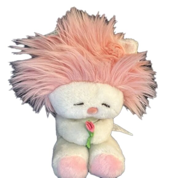 VINTAGE Dakin Nature Babies Frou Frou 1982 Plush Soft Toy Pink 12” with tags - Picture 1 of 11